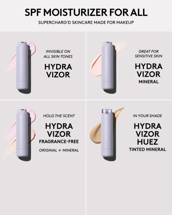 Hydra Vizor Huez SPF 30 Refillable Tinted Moisturizer Set - Image 3